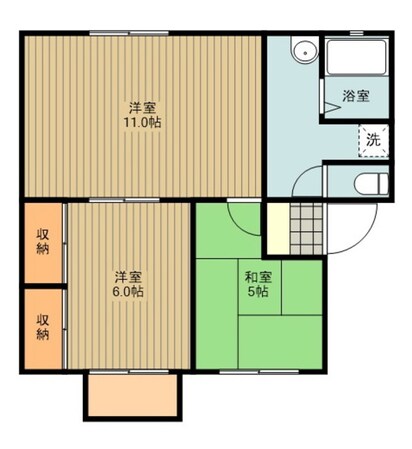クラントロイメの物件間取画像